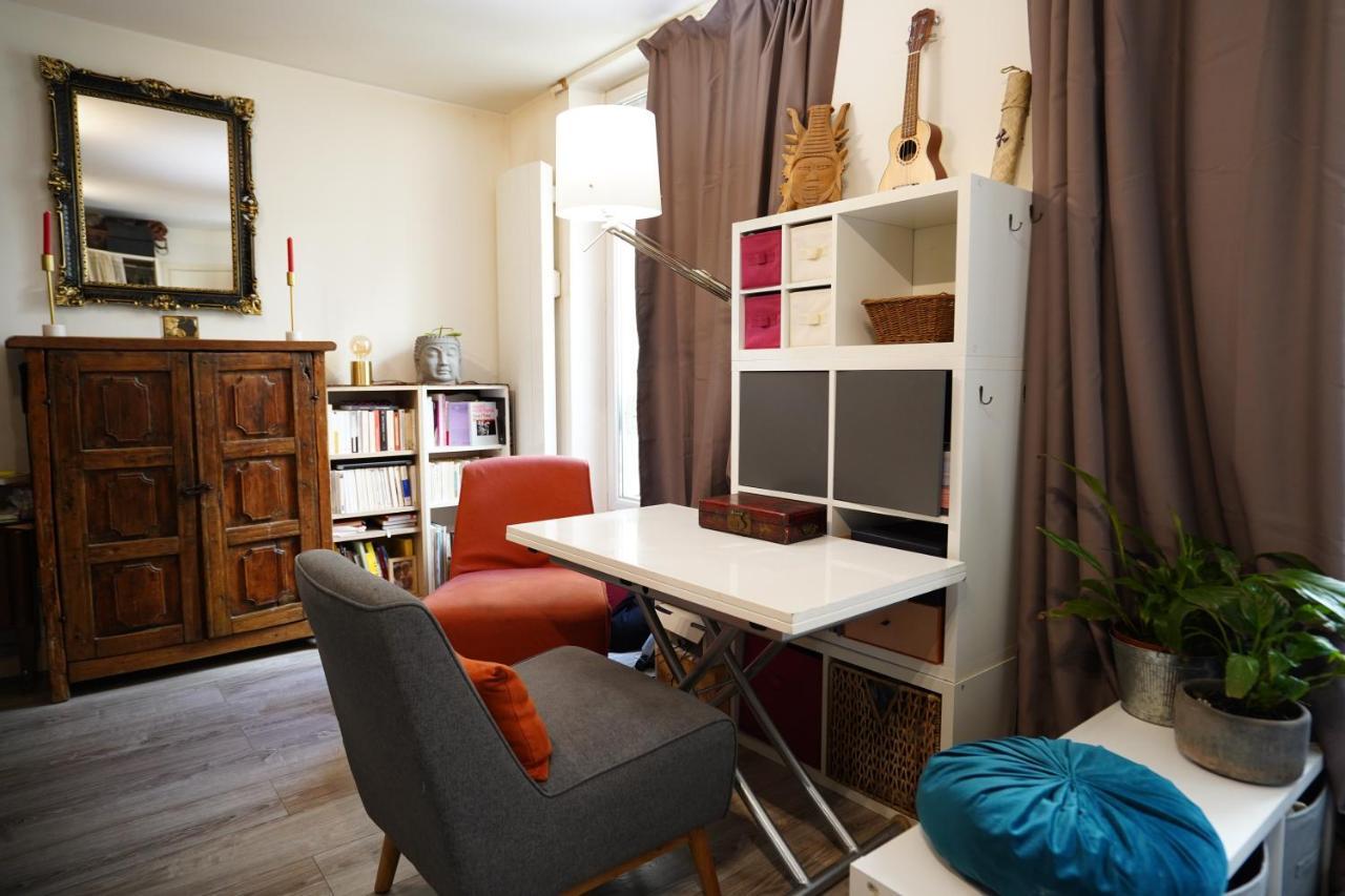 Charmant Studio Au Calme Et Bien Desservi Paris Ngoại thất bức ảnh